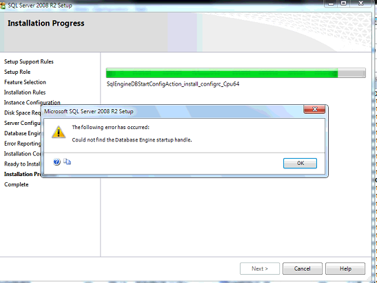 Could not find the Database Engine startup handle.png
