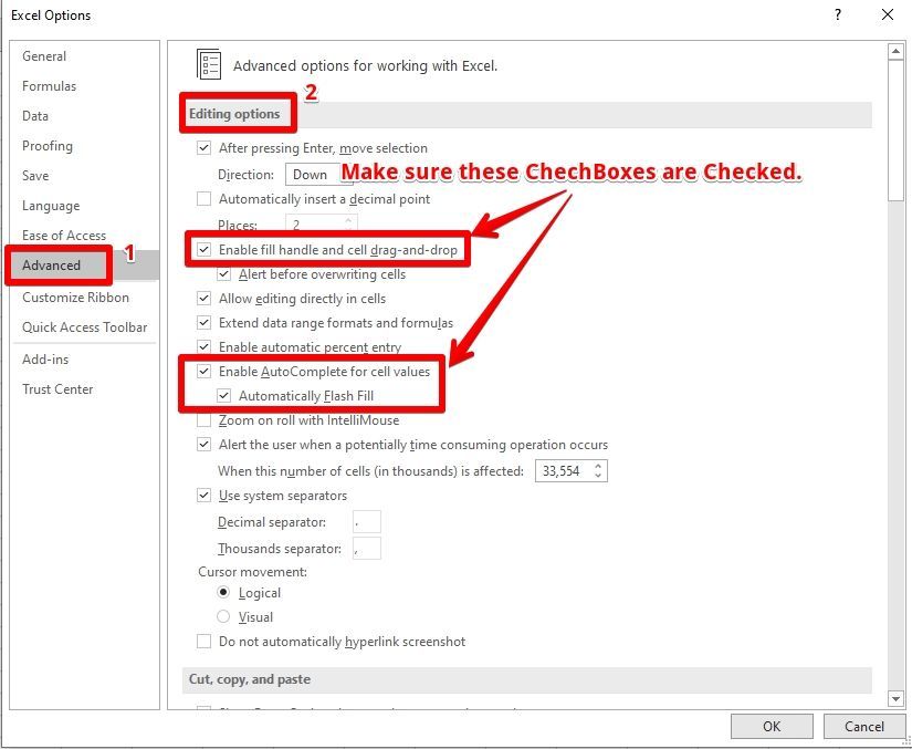 Autofill text function | Microsoft Community Hub