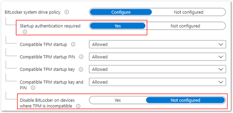 Configuring BitLocker encryption with Endpoint security | Microsoft ...