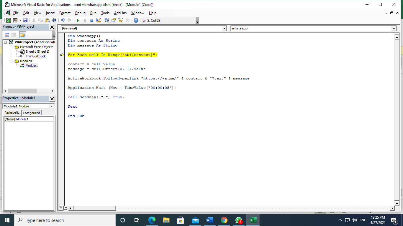my first debug | Microsoft Community Hub