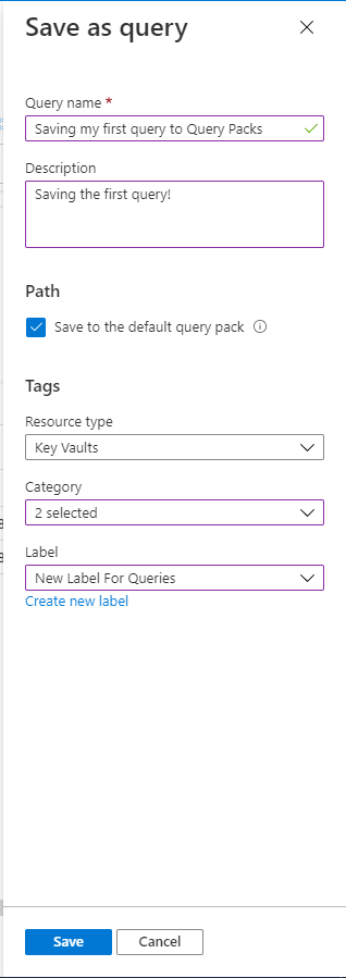 Save a query to query pack save screen.png