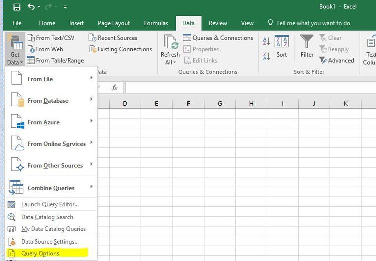 Excel 365 Native Database Query Warnings | Microsoft Community Hub