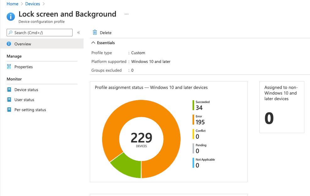 Background / lock screen policy issue | Microsoft Community Hub