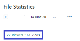 :: office 365 SharePoint file statistics, what is the difference ...