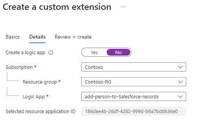 Here, the custom callout is created, and the customer adds the specific Logic App to the Catalog to invoke it on specific policy actions (such as access package assignment).