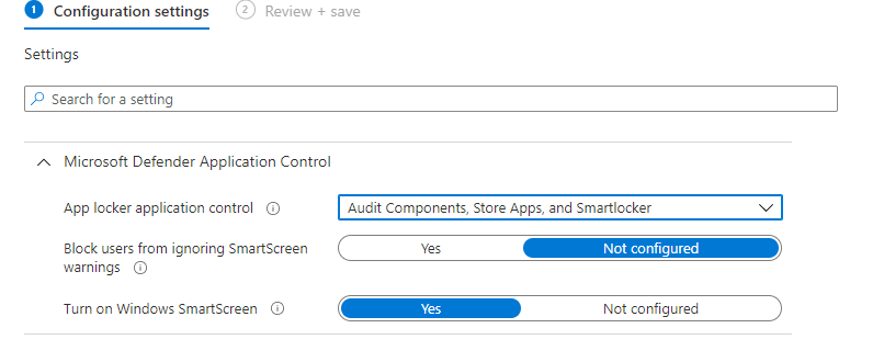 Windows Defender Application Control - Intune Management DLL's ...