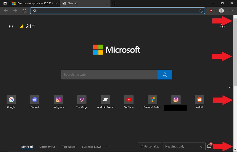 new tab page dark scrollbar.png