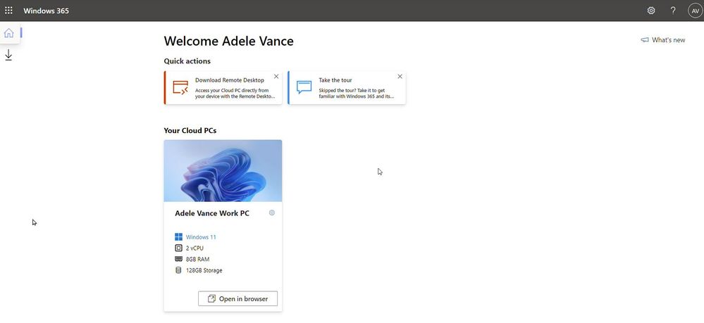 Windows 365 Business supports Windows 11 now