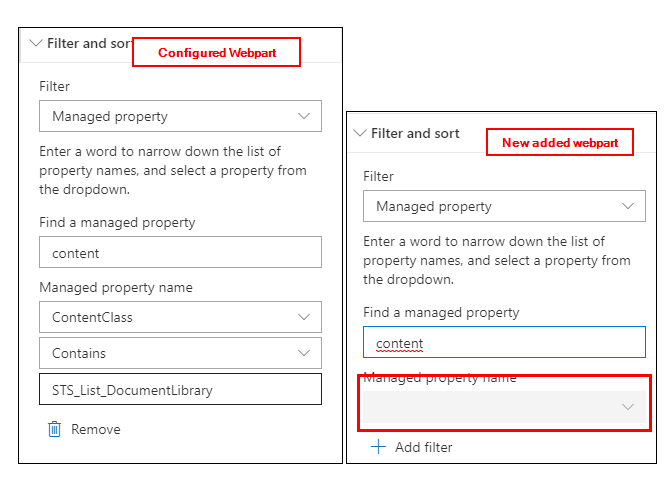 Highlighted content Webpart - Managed Property Filter Broken ...