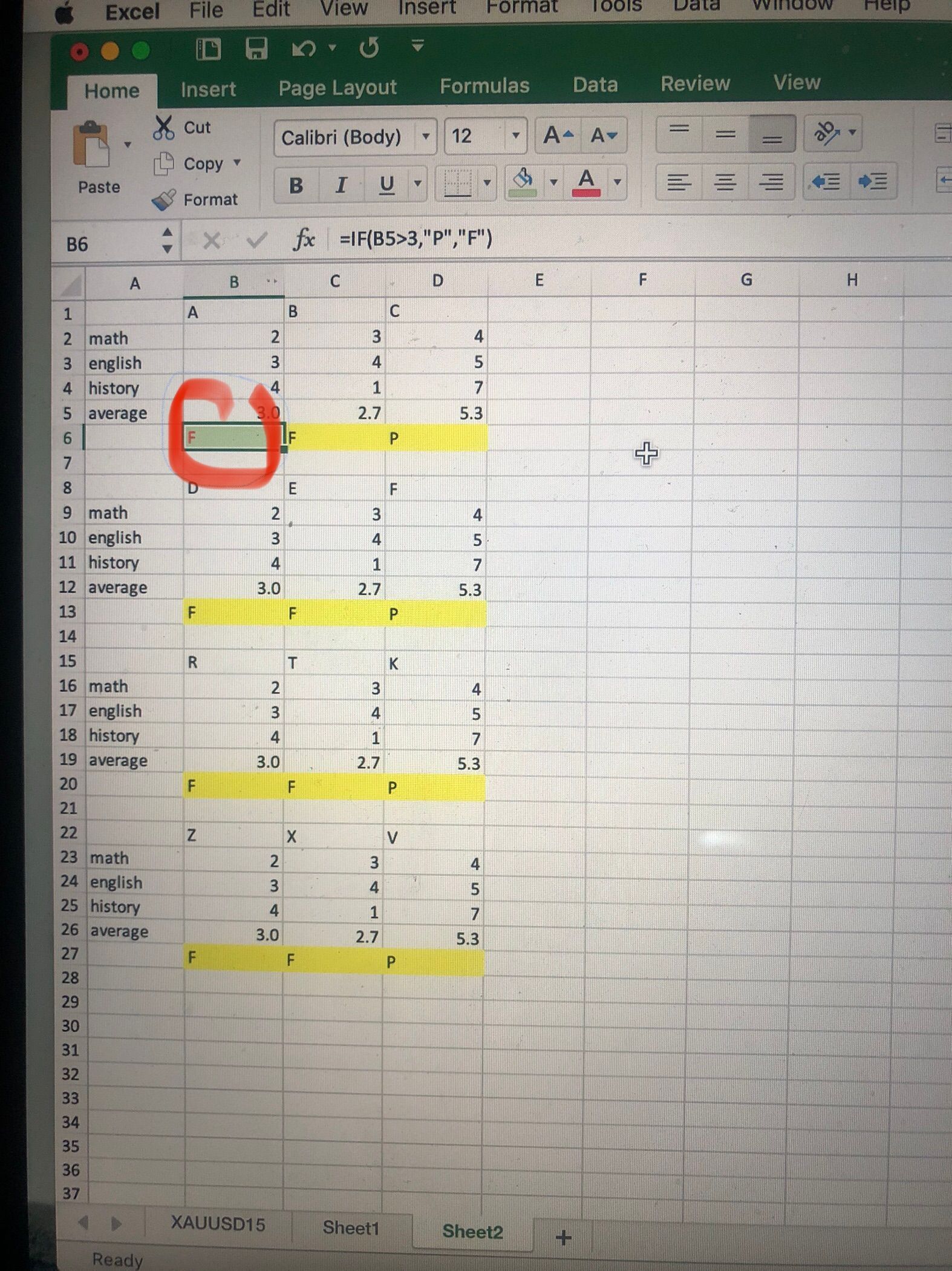 Please Help!! How to Automatically update other fomulas on other cell ...
