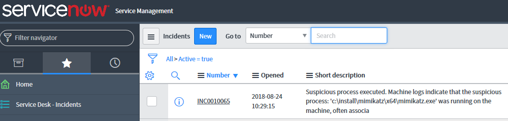 ServiceNow suspicous incident.png