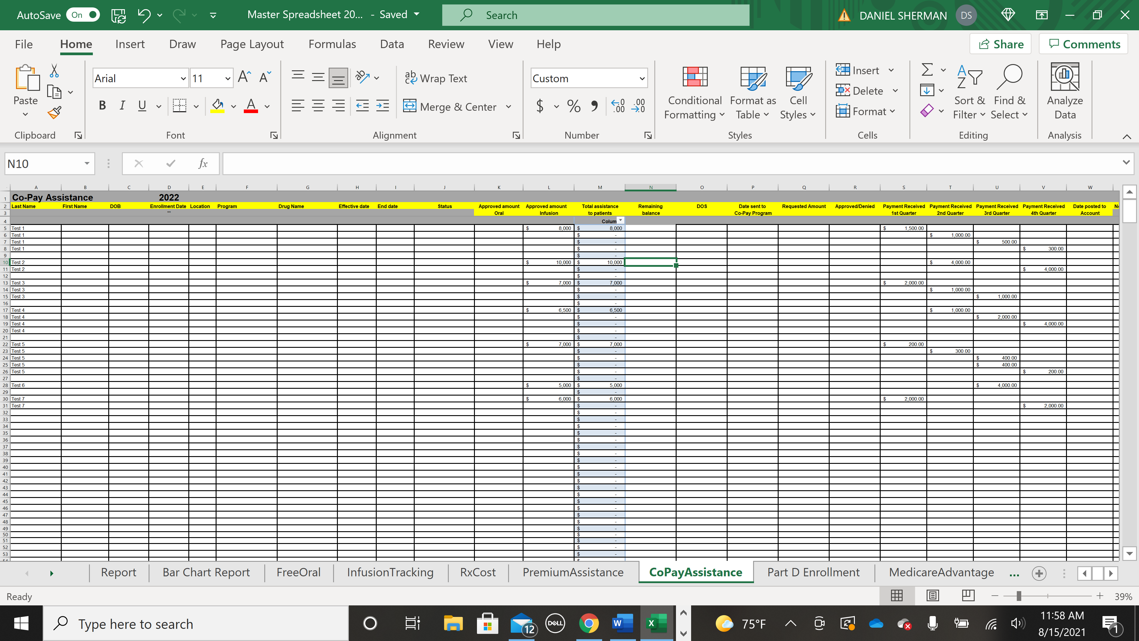 Need help finding excel formula to subtract from balance only if text ...