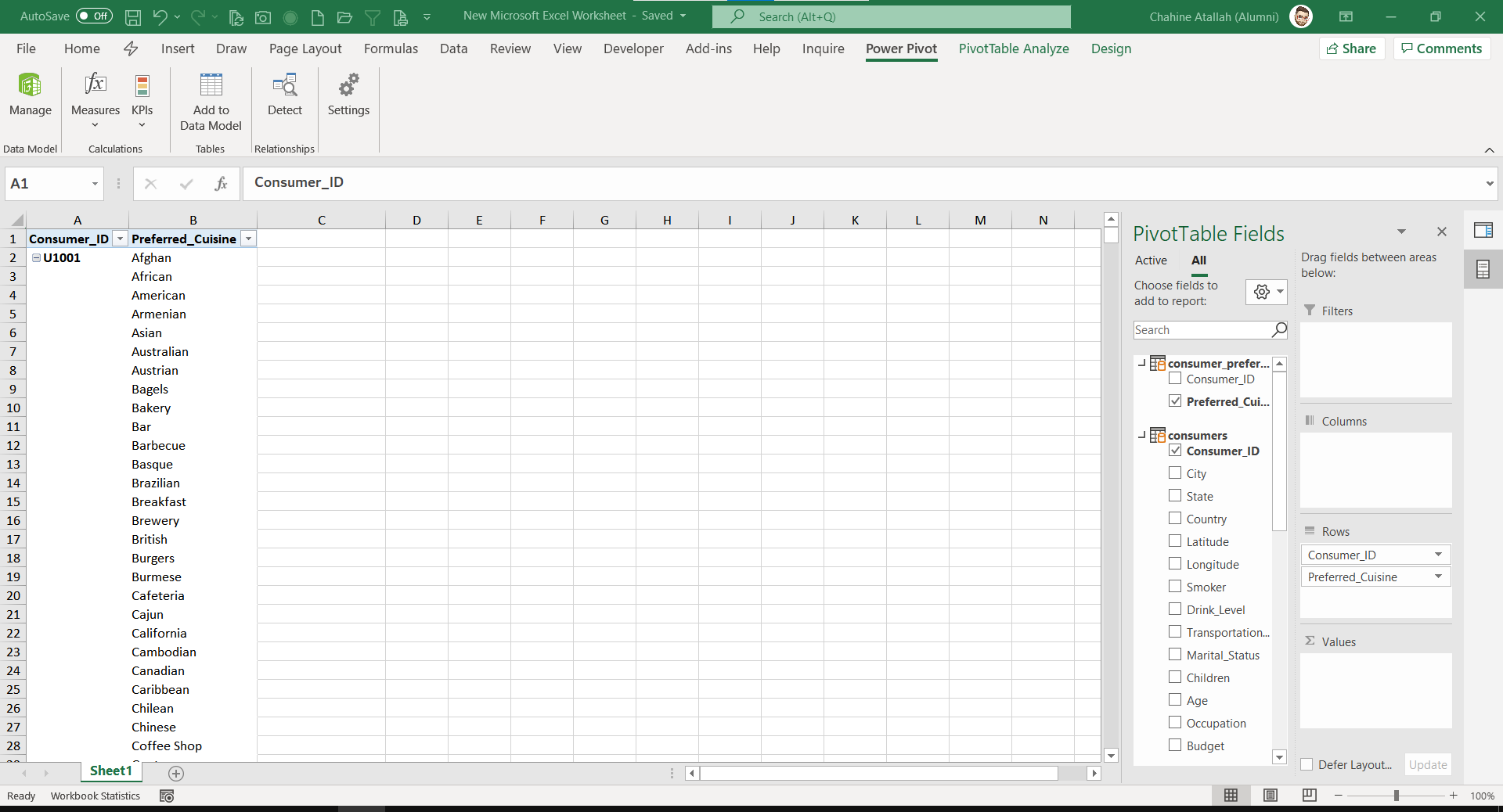 Data model relations not working properly in power pivot | Microsoft ...
