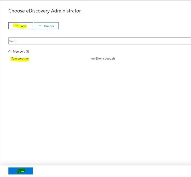 Using the eDiscovery tool for content search in the Microsoft 365 ...