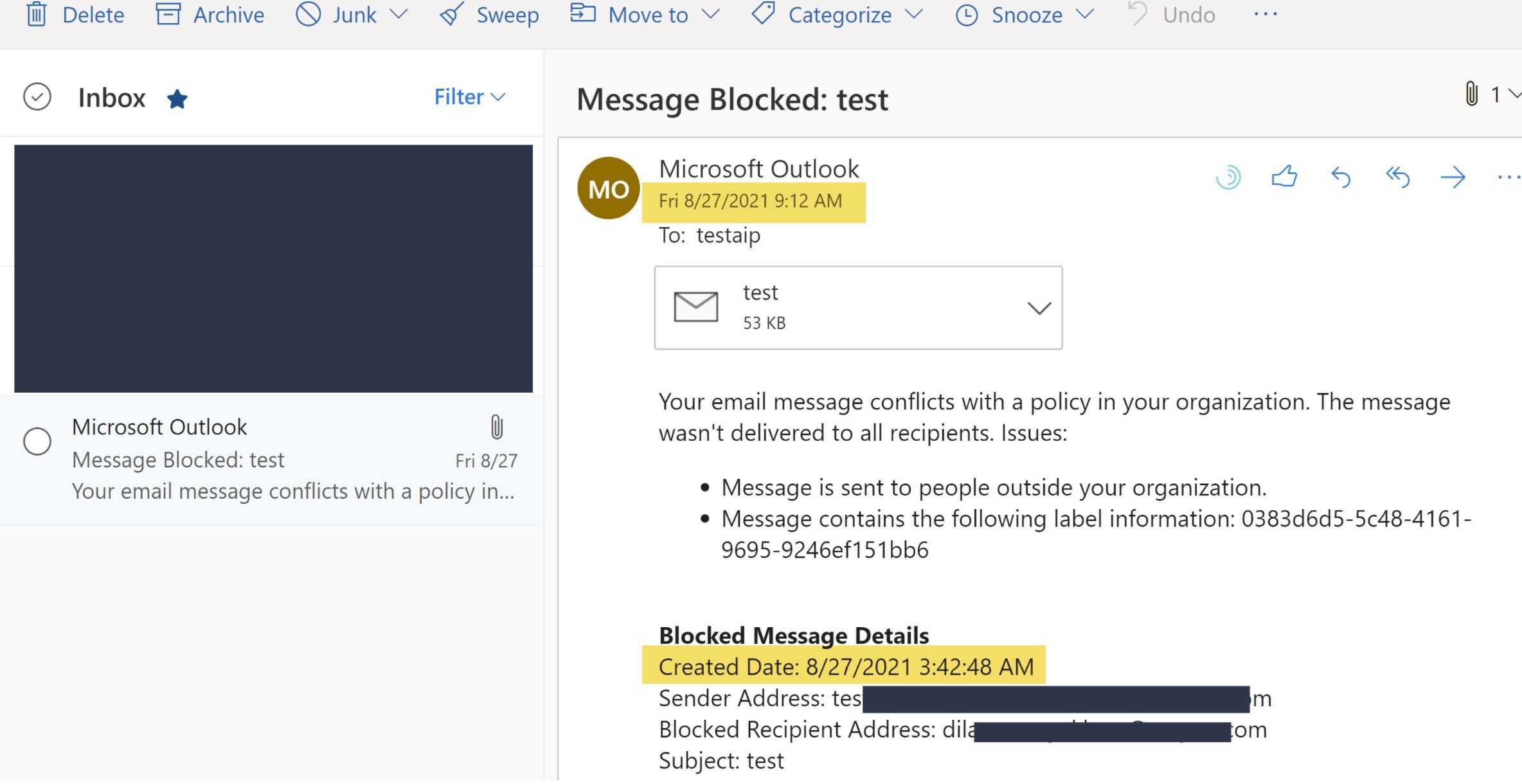 Changing DLP blocking notification time(GMT) to specific region's time ...