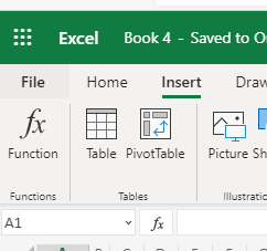 FORM Button missing when opening excel online | Microsoft Community Hub