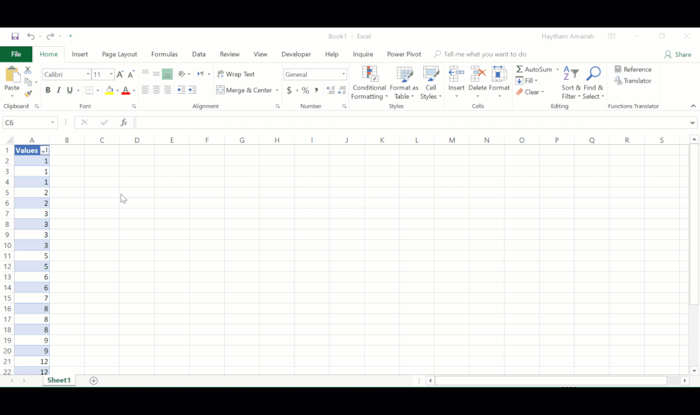 RemoveUniqueValuesUsingPowerQuery.gif