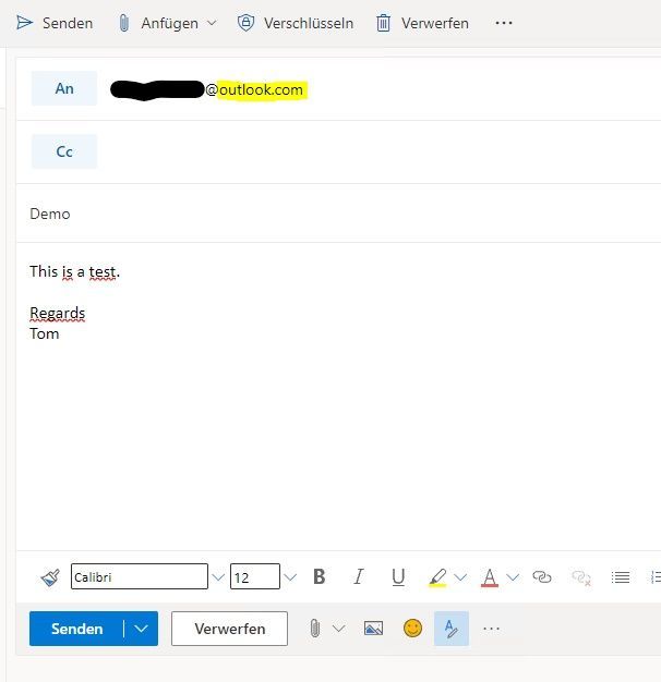 Advanced Office 365 Message Encryption (OME) Usage Example with a ...