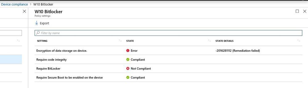 DHA-Bitlocker - after enrol and before encryption.JPG