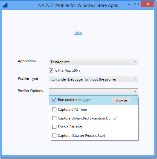 Launching Windows Store App under a Debugger | Microsoft Community Hub