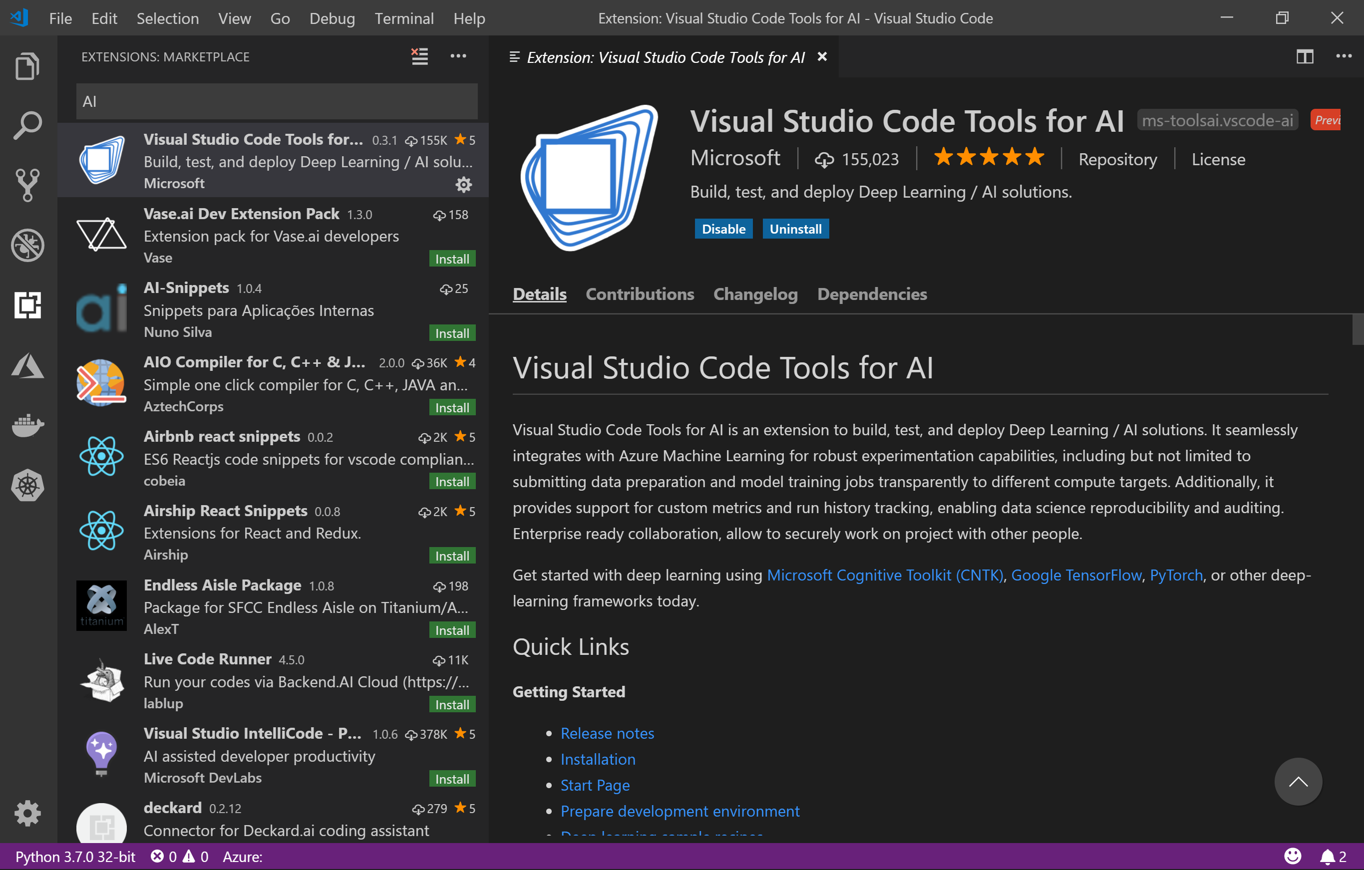 Getting started with Microsoft Azure Cognitive Services in Containers ...