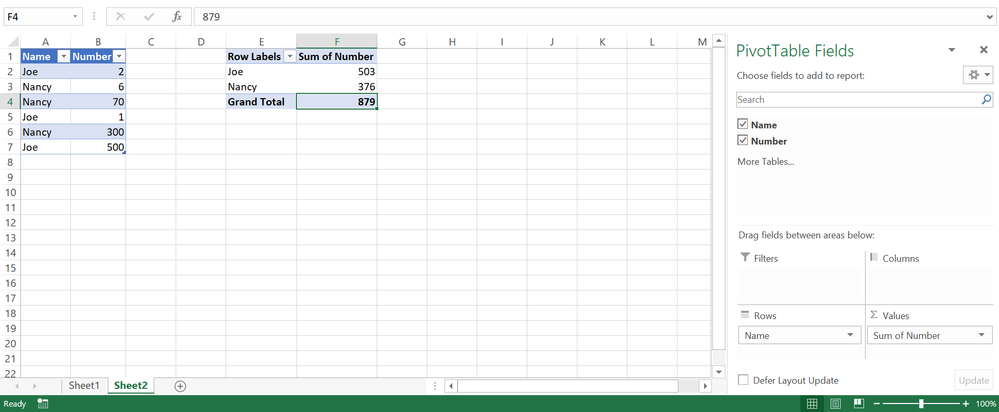 Summarize Data Using PivotTable #5.png
