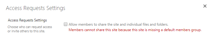 Possible to set default Members group for a site with PowerShell ...