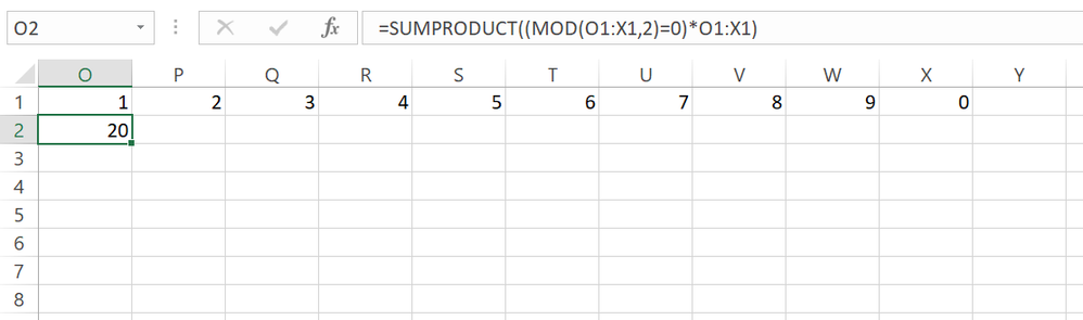 Sum the even number only.png