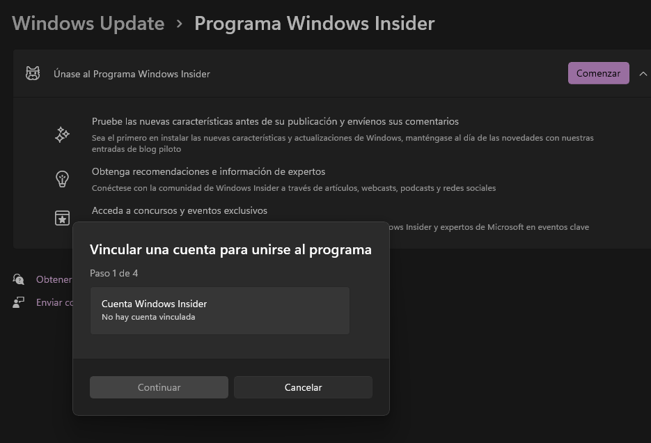 I can't access the Windows Insider program | Microsoft Community Hub