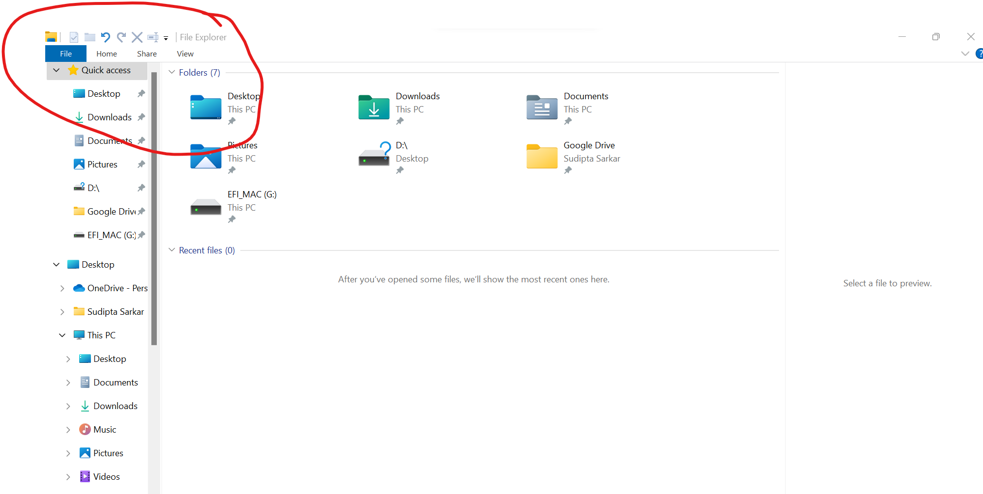 Windows explorer bug after upgrading to new build | Microsoft Community Hub
