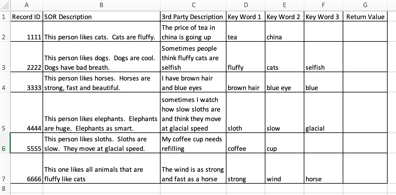 XLSX xlookup to Search for a word/phrase return matches | Microsoft ...