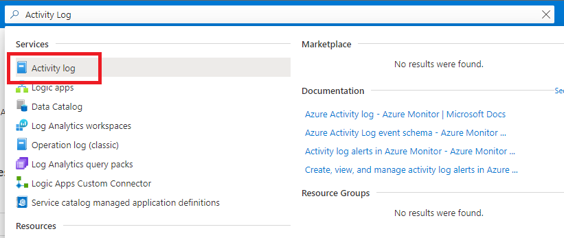 Step 1: Open Activity Log