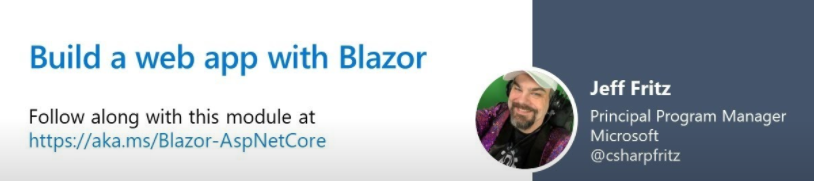 Learn Live - Build a web app with Blazor | Microsoft Community Hub