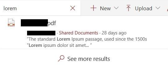 SharePoint Online (Modern): search on pages and libraries | Microsoft ...