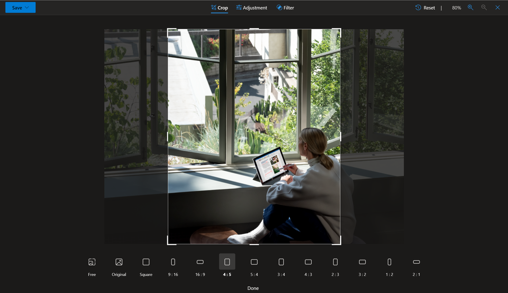 Crop your images