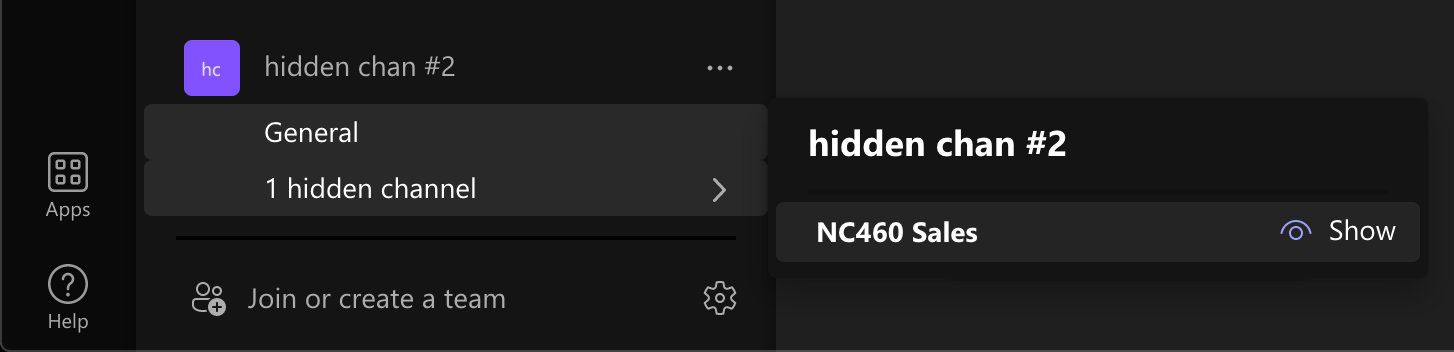 Unable to make imported channels isFavouriteByDefault or visible ...