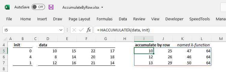 Accumulating arrays | Microsoft Community Hub