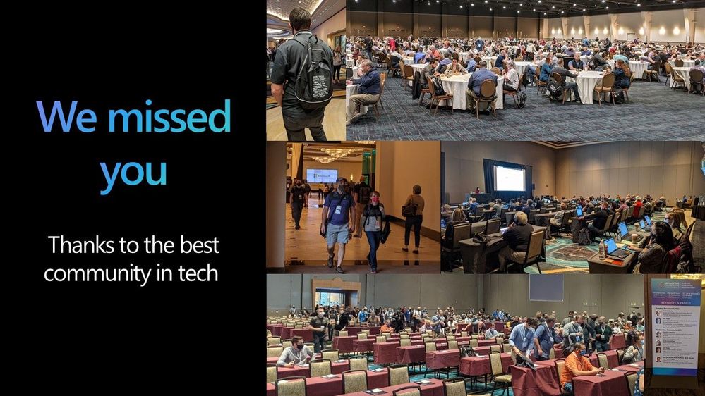 We are so thrilled to take a step forward with in-person events where we can hear from, how you are doing, and how we can help. Thank you again to the best community of tech – which is stronger than ever!