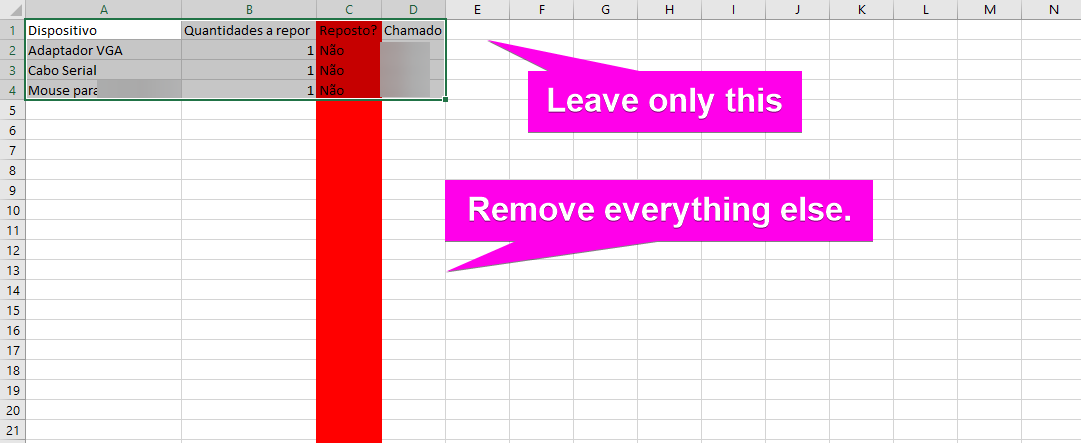 Remove extra rows and columns from Excel | Microsoft Community Hub