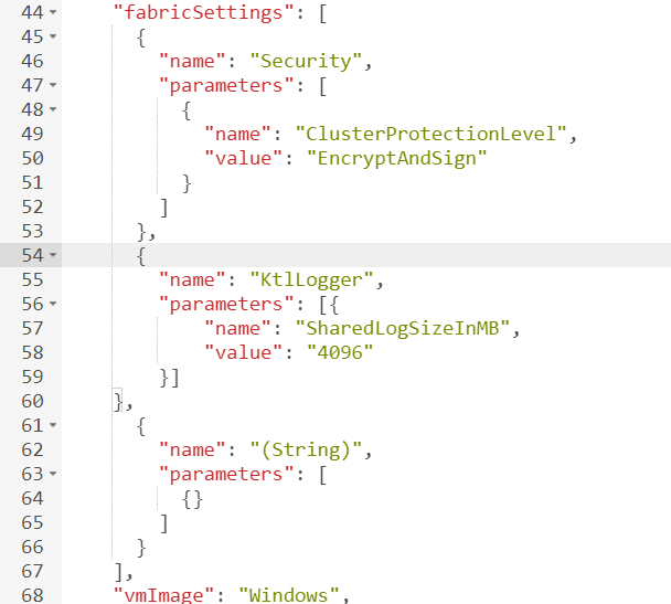 KTlogger setting in resource explorer