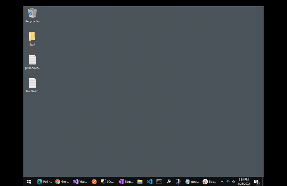 Primary Screen