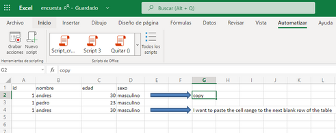 excel online, copy and paste | Microsoft Community Hub