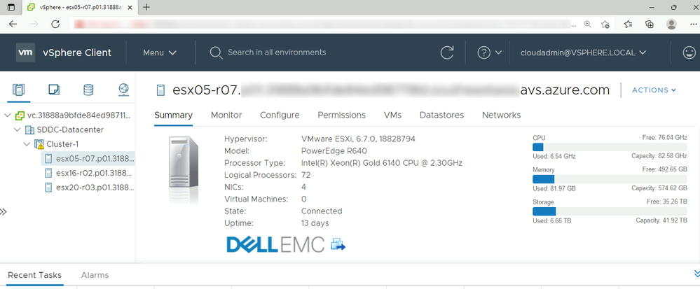 vCenter in Azure image