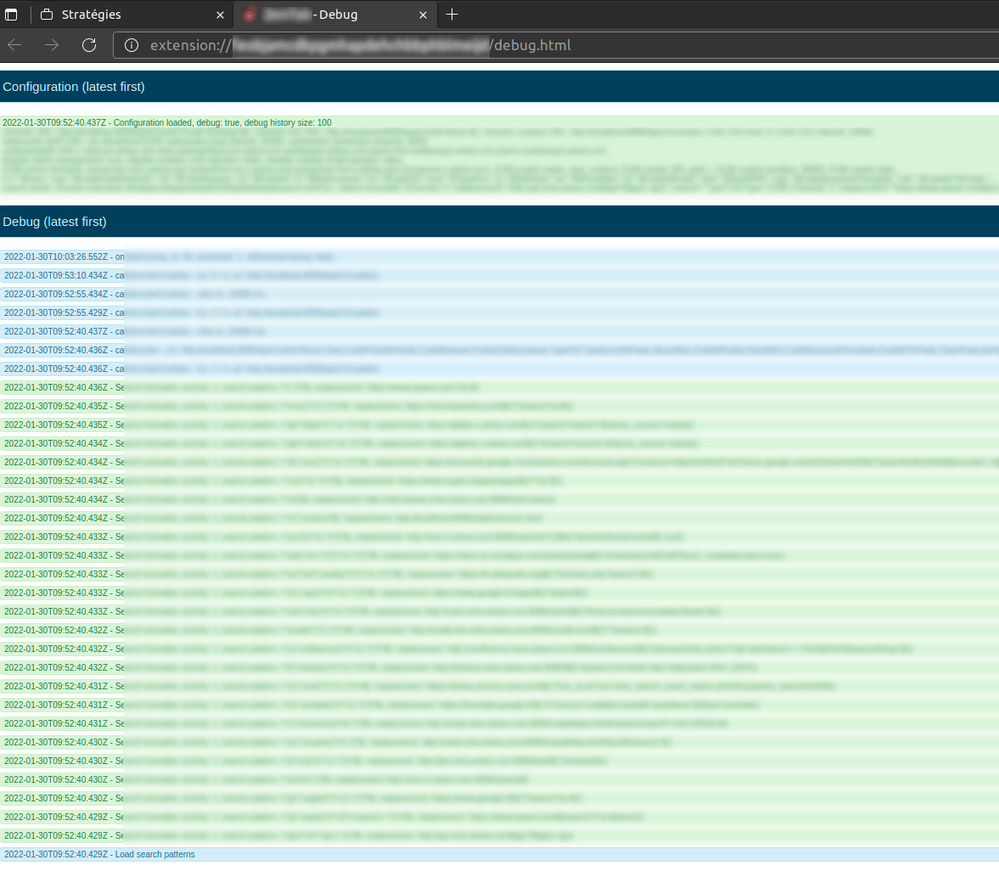 My debug page confirms all managed properties are correctly loaded (but I have to enable debug mode, so in production I cannot quickly check them)