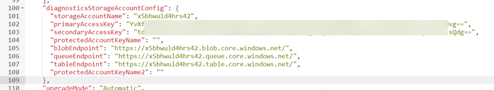 Modified diagnosticsStorageAccountConfig part