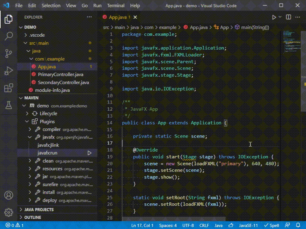 run-javafx