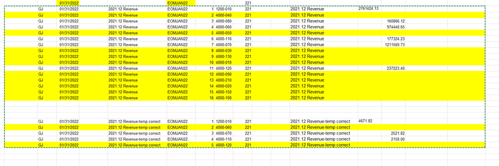 To show the data selected to copy