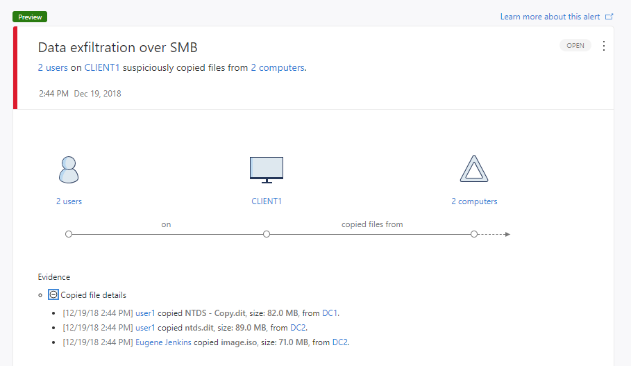 New preview detection: Data exfiltration over SMB | Microsoft Community Hub