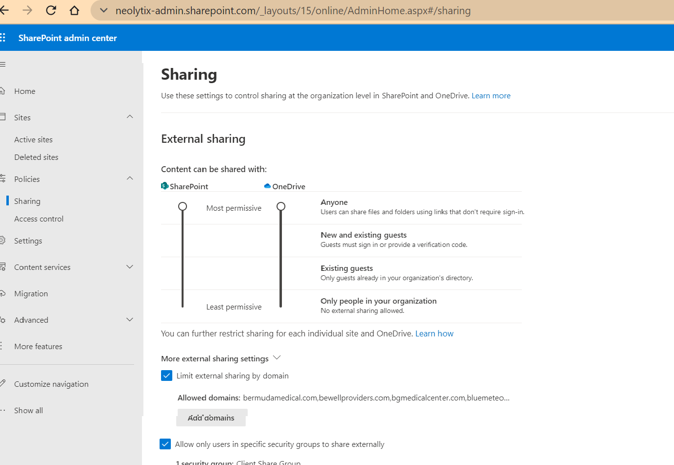 Sharepoint site external sharing not working | Microsoft Community Hub