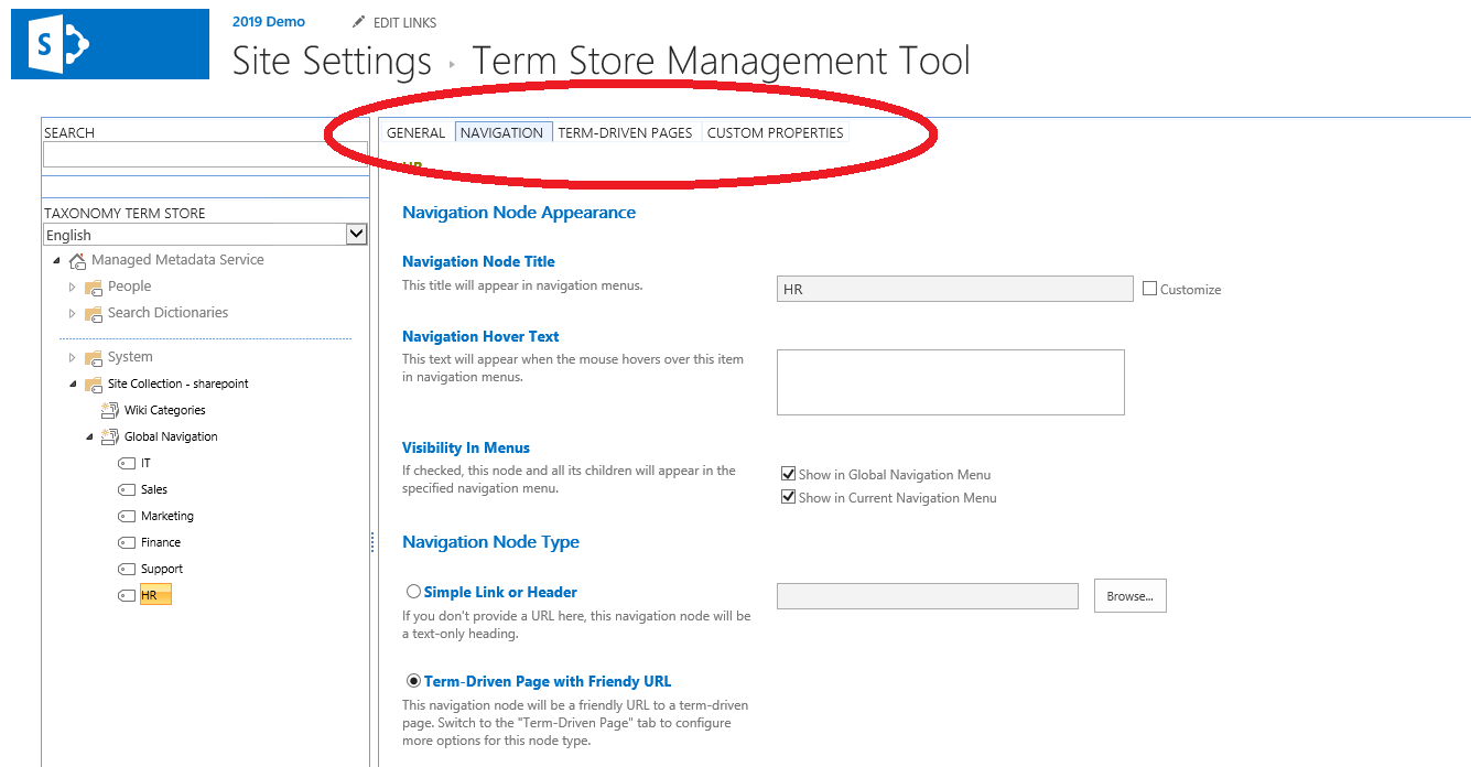Term store management | Microsoft Community Hub
